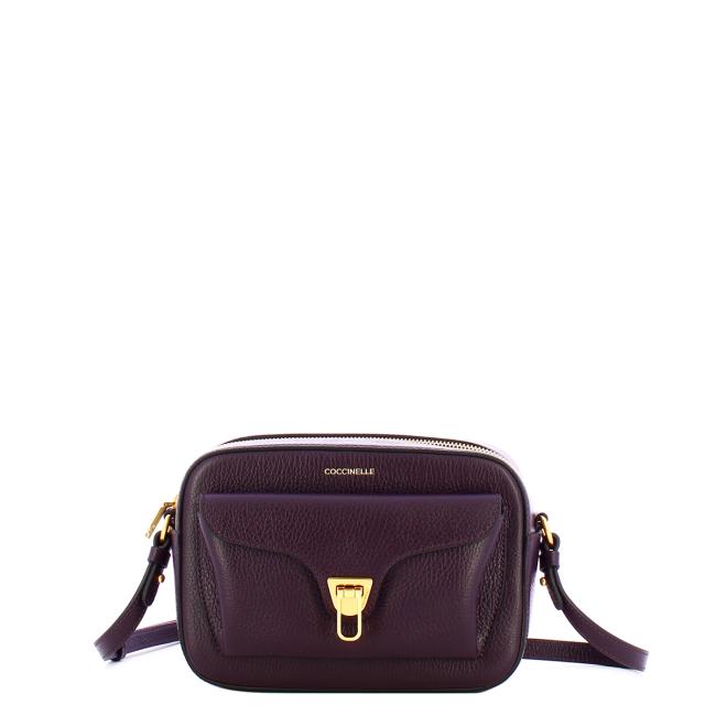 Coccinelle Borsa a tracolla Beat Soft Small Prune - 1
