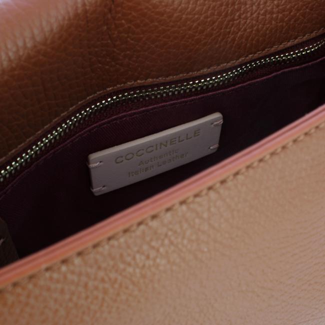 Coccinelle Borsa a tracolla Rebekka Cognac - 4