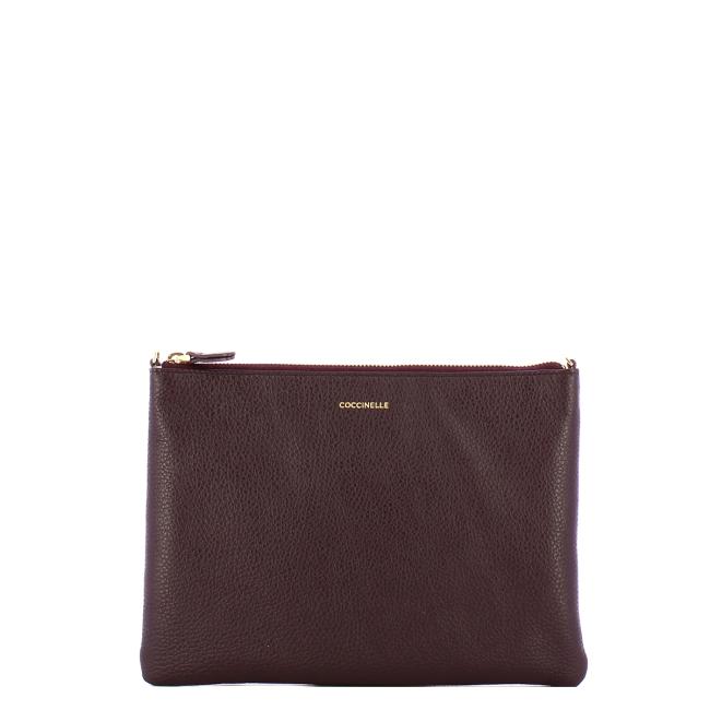 Coccinelle Pochette Best Soft Prune - 1