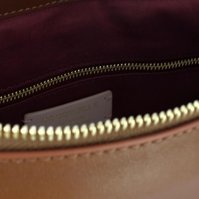 Coccinelle Tracolla Gretel Puffy Cognac Cognac - 4