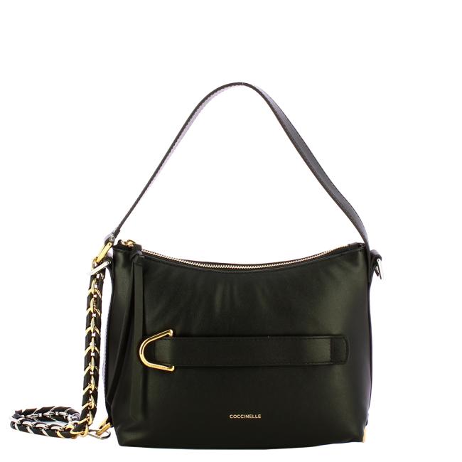 Coccinelle Tracolla Gretel Puffy Small Noir Noir - 1