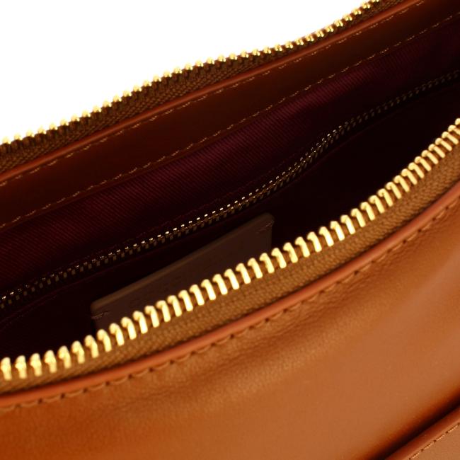 Coccinelle Tracolla Gretel Puffy Small Cognac Cognac - 4