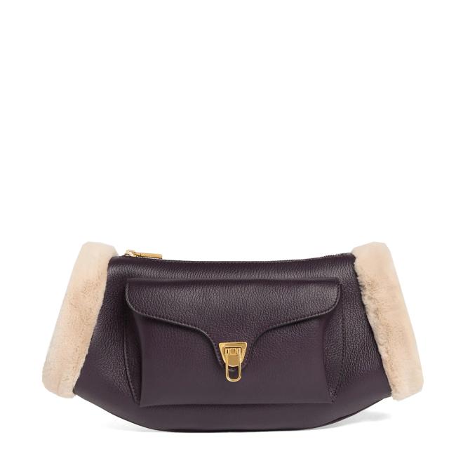Coccinelle Borsa a tracolla Beat Artic Prune Natural - 1