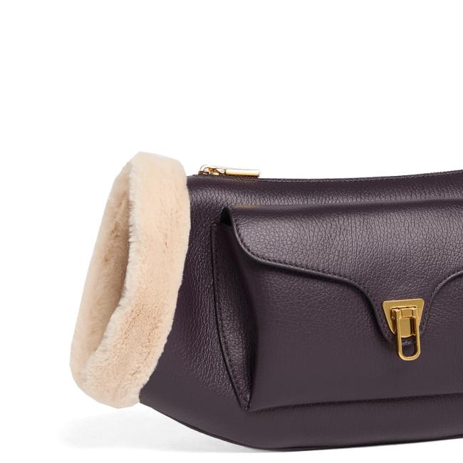 Coccinelle Borsa a tracolla Beat Artic Prune Natural - 3
