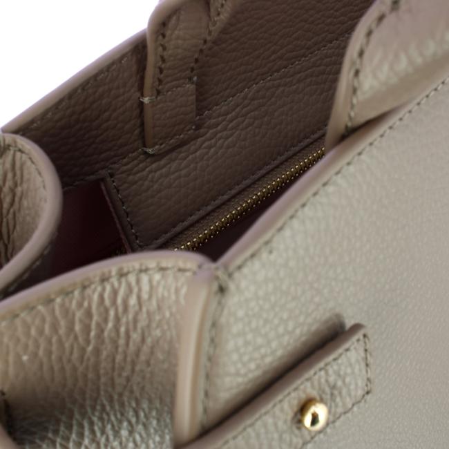 Coccinelle Borsa a mano Kliche media Warm Taupe - 4