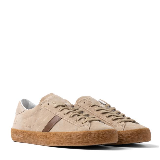 D.A.T.E. Sneakers Hill Low Suede Beige - 2