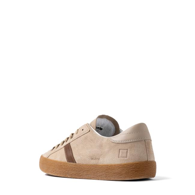 D.A.T.E. Sneakers Hill Low Suede Beige - 3