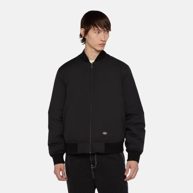 Dickies Giacca Bomber Plains Black - 2