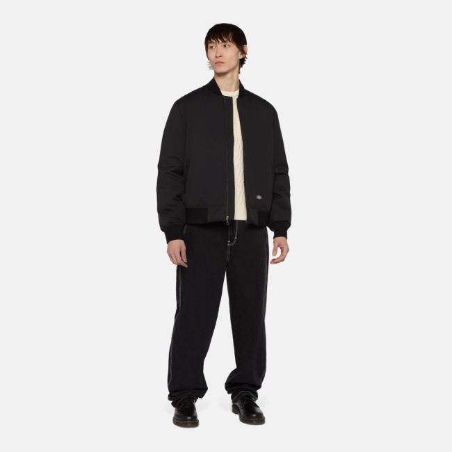 Dickies Giacca Bomber Plains Black - 4