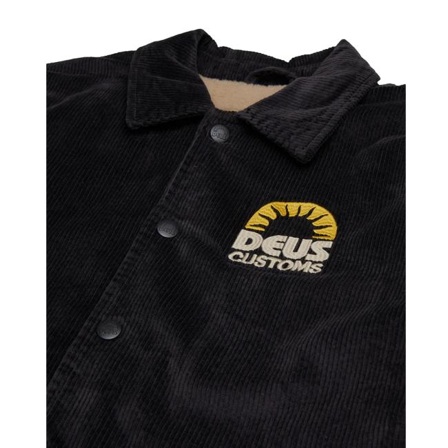 Deus Ex Machina Giacca Stokes Coach Anthracite - 7
