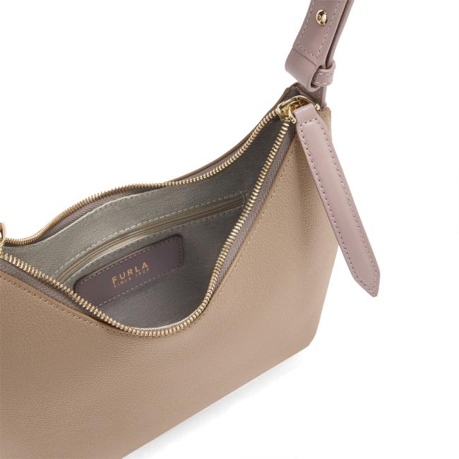Furla Sottospalla Goccia S Stucco Gray Mauve - 5