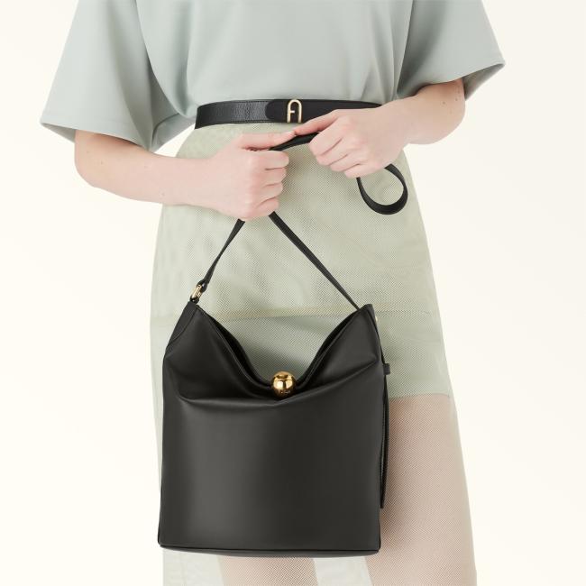 Furla Secchiello Sfera Soft Nero - 6