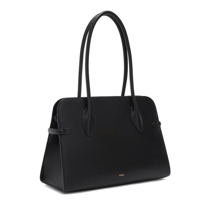 Furla Borsa a spalla Goccia L Nero - 2