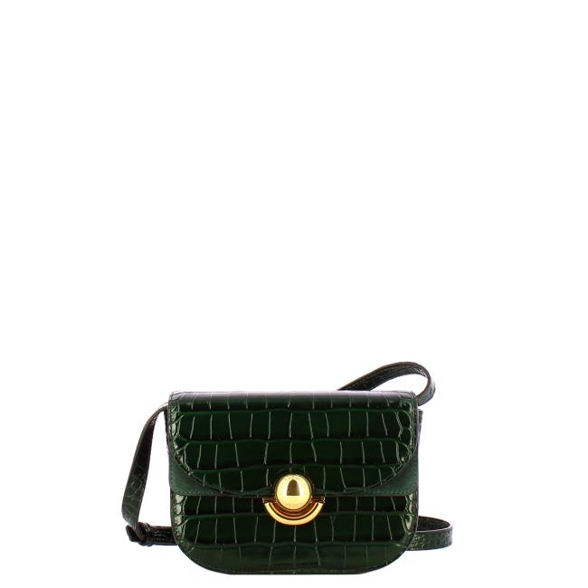 Furla Mini Borsa a bandoliera Sfera Round Botanical Green - 1
