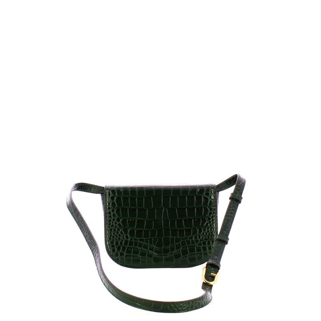 Furla Mini Borsa a bandoliera Sfera Round Botanical Green - 3