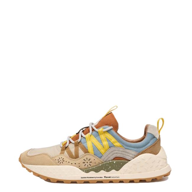 Flower Mountain Sneakers Uomo Washi Sand Grey - 1