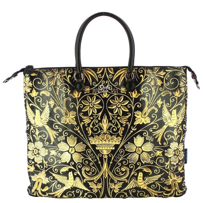 Gabs Borsa G3 Plus L Trip Pelle Bull Black Versailles - 1