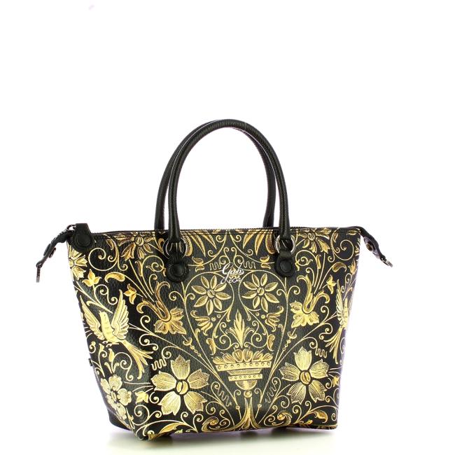 Gabs Borsa G3 Plus M Trip Pelle Bull Black Versailles - 2