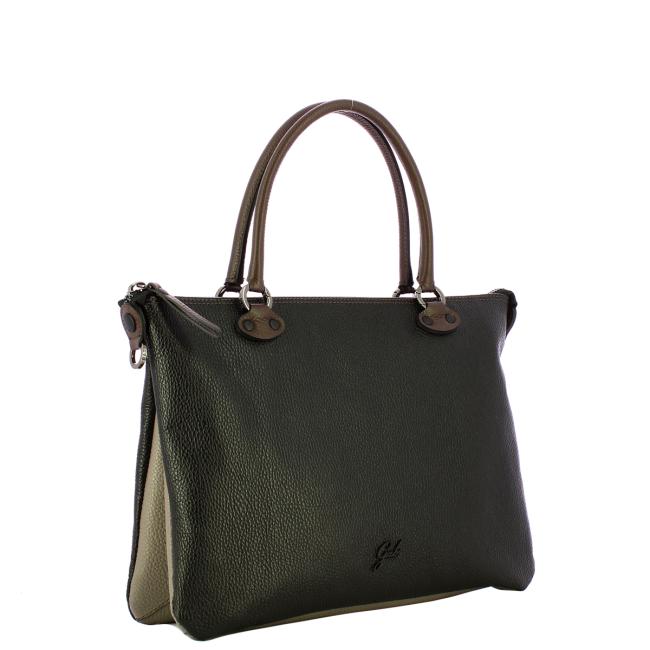 Gabs Borsa a mano Marilyn M Bull Back Quercia Nero Zinco - 2
