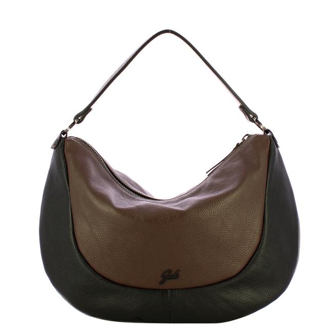 Gabs Borsa a spalla Marty L Multi Bull Black Quercia Nero Zinco - 1