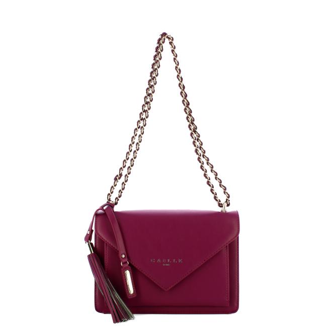 Gaëlle Borsa a spalla con nappina Viola - 1