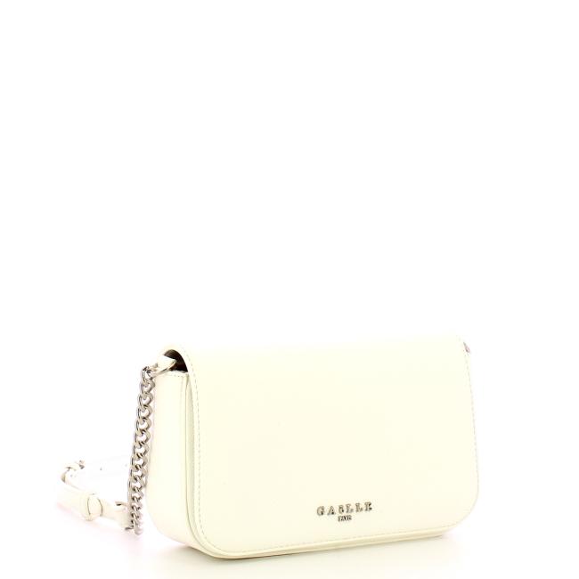 Gaëlle Tracolla Mini Shoulder Strap Bianco - 2