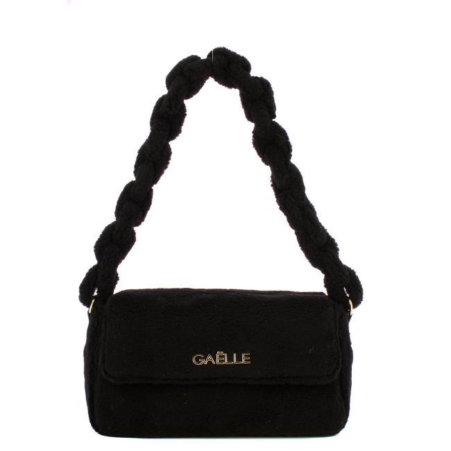 Gaëlle Borsa a spalla in ecomontone Nero - 1