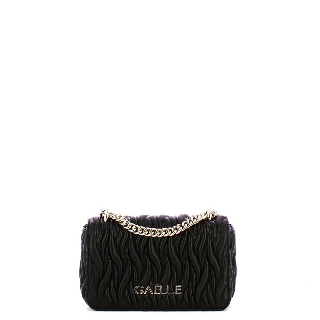 Gaëlle Tracolla mini convertibile Plissé Nero - 1