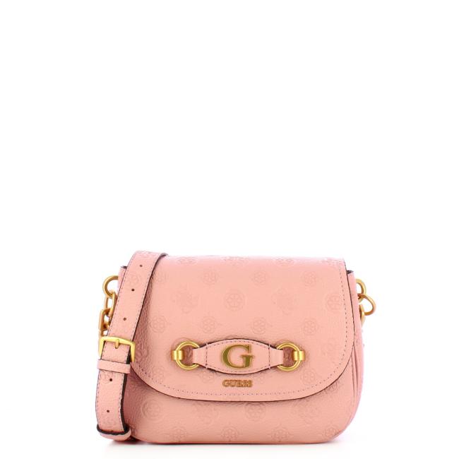 Guess Borsa a tracolla Izzy Peony Apricot Rose Logo - 1