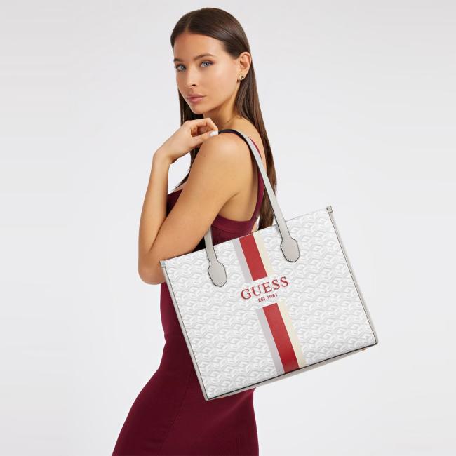 Guess Shopper Silvana G Cube Stone Logo - 2