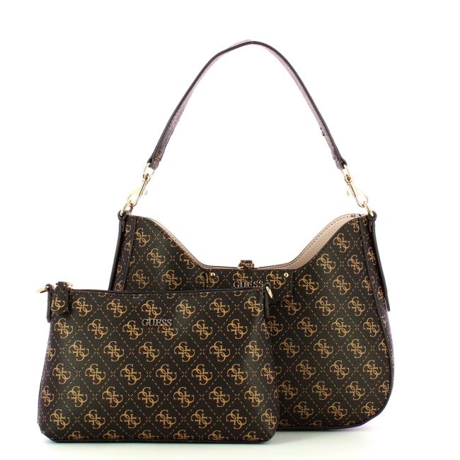 Guess Sottospalla Eco Brenton Brown Logo - 4