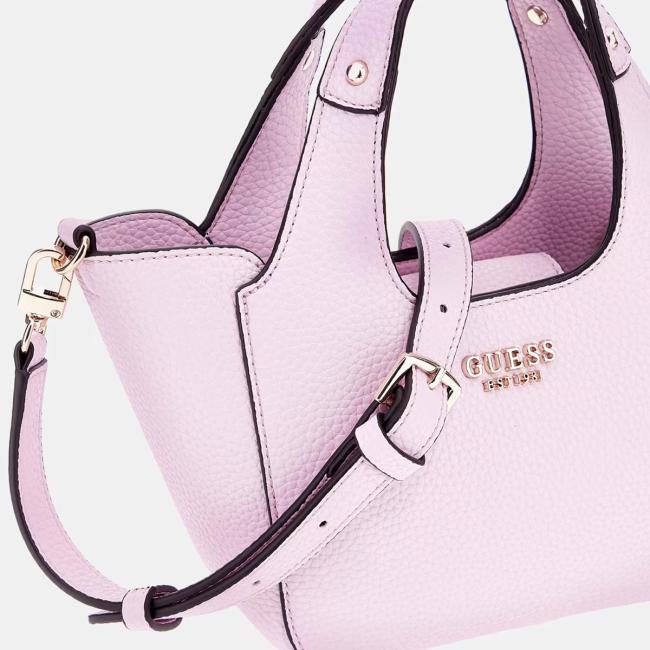 Guess Borsetta a mano Helina Mini Orchid - 6