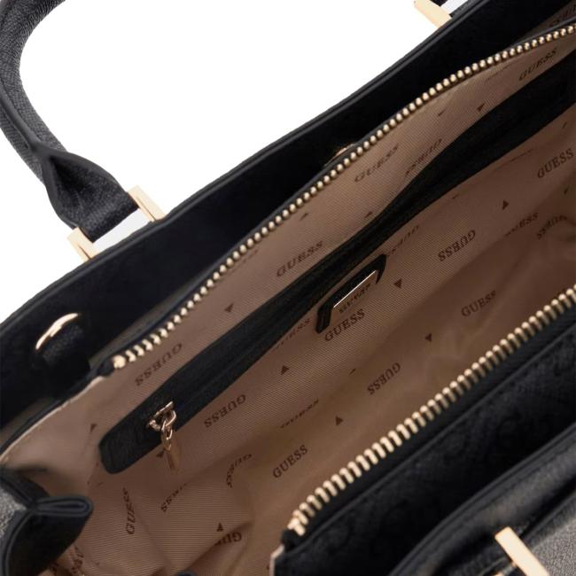 Guess Borsa a mano Katya Coal Logo - 4