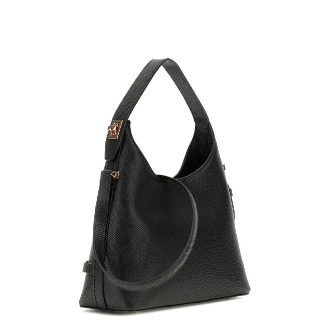 Guess Mini Hobo Bag Rosalba Black - 2