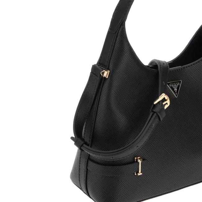 Guess Mini Hobo Bag Rosalba Black - 3