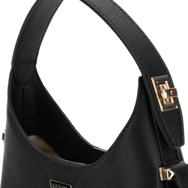 Guess Mini Hobo Bag Rosalba Black - 4
