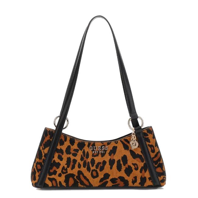Guess Borsa a spalla Domitilla Leopard - 1