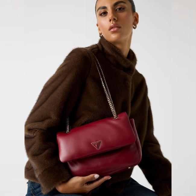 Guess Borsa a tracolla Sunetra Red - 5