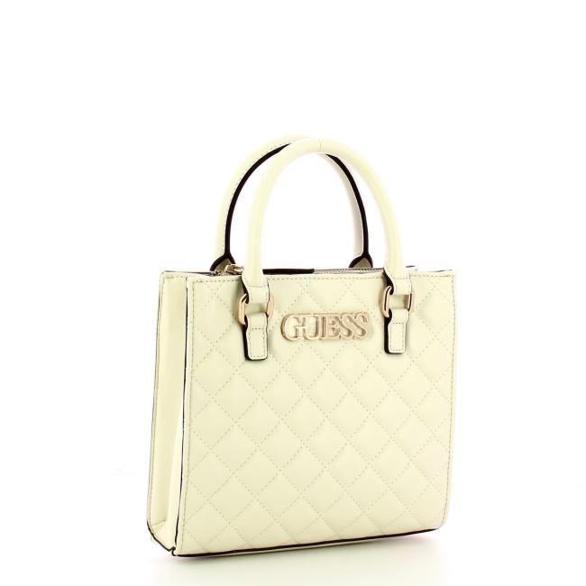 Guess Borsa a mano Alazne Small Off White - 2