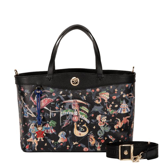 Piero Guidi Borsa a mano Rosalia Nero - 1