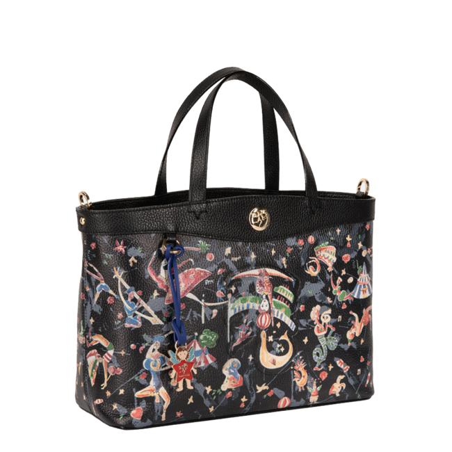 Piero Guidi Borsa a mano Rosalia Nero - 2