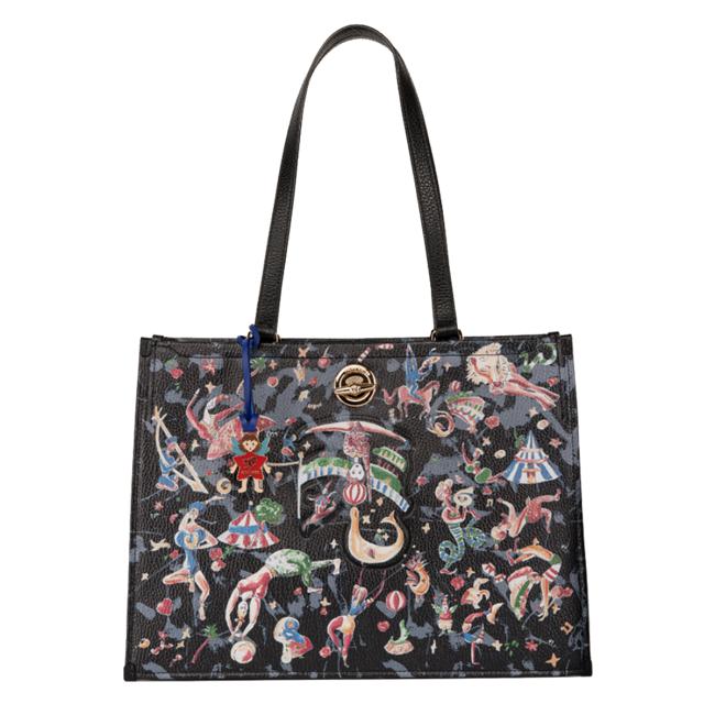 Piero Guidi Borsa a spalla Tea Nero - 1