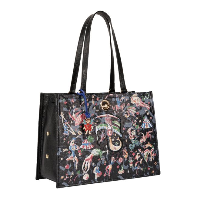 Piero Guidi Borsa a spalla Tea Nero - 2