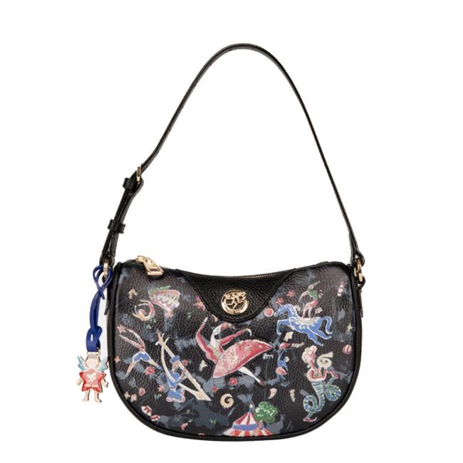Piero Guidi Borsa a spalla Dolores Nero - 1