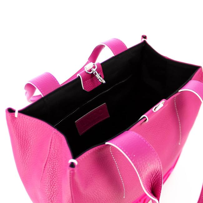Iuntoo Shopper Media con logo in rilievo Pratica - 4