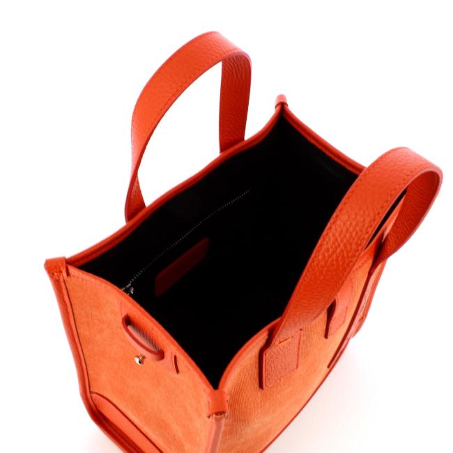 Iuntoo Shopper Piccola Essenziale Arancio Arancio - 6