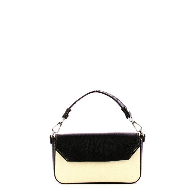 Iuntoo Mini Borsa a mano Essenziale Nero Naturale - 1
