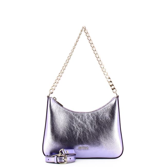Iuntoo Borsa a spalla Media Eleganza Metallic Orchidea - 4
