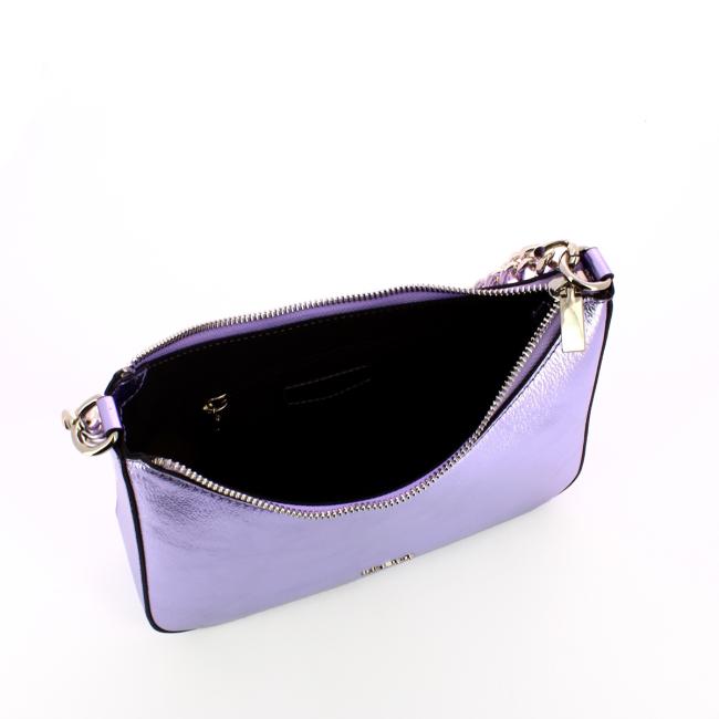 Iuntoo Borsa a spalla Media Eleganza Metallic Orchidea - 5