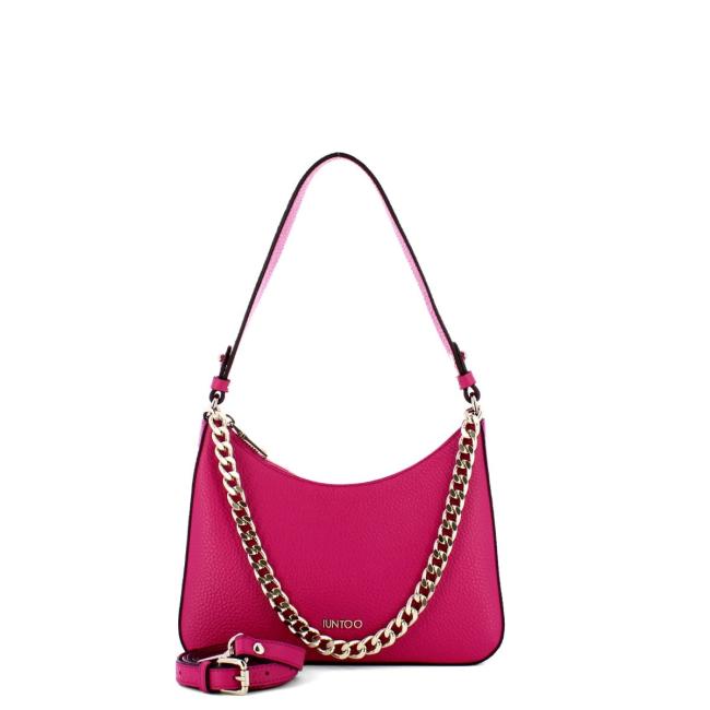 Iuntoo Borsa a spalla Media Eleganza Fuxia - 4